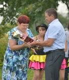 Глава района В. Мищенко вручил почетную грамоту И.В. Солониной