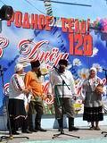 Театрализованная «лента времени» на короткое время вернула жителей и гостей села в славное прошлое Новокачалинска