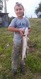 Серафим Белов в свои восемь лет уже имеет второй юношеский разряд по спортивной рыбалке