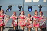 Образцовый ансамбль танца «Огоньки» из п. Углекаменск исполнил русский народный танец