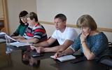 Председатель совета предпринимателей Евгений Биденков озвучил повестку заседания