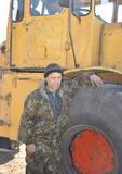 За штурвалом трактора К-701 – механизатор Андрей Царьков