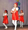 Танец «Колечко» исполнили школьники из Ильинки