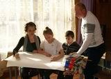 Семья Савиновых работает над проектом «Дом нашей мечты»