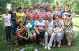 Коллектив Мельгуновского дома-интерната для престарелых и инвалидов. Фото на память