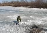 Несмотря на реальную опасность провалиться под лед, многие рыбаки не могут отказаться от любимого занятия