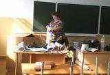 Учитель начальных классов Наталья Владимировна Бровкина обживает новый кабинет