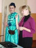 Ученики Камень-Рыболовской школы №2 с удовольствием примерили на себя костюмы древнерусского времени