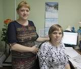 Специалисты управления Пенсионного фонда Елена Рутко (слева) и Антонина Шерина ежедневно ведут приём посетителей