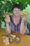 Татьяна Декина: Такие грибы трудно не заметить!