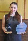 Екатерина Черникова завоевала призовые места сразу в нескольких конкурсах краевого уровня