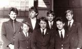 Члены производственной бригады. Николай – в центре в нижнем ряду. 1986 год