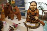 Удэгейская экспозиция на выставке этнического декоративно-прикладного мастерства