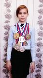 У шестиклассницы Олеси Ануфриевой много спортивных наград. Одна из последних – «бронза» в первенстве России по рукопашному бою