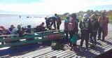 На острове Ярки школьникам запомнилась поездка на катамаранах 