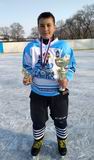 Капитан команды «Ханка» Серафим Белов признан лучшим игроком хоккейного турнира