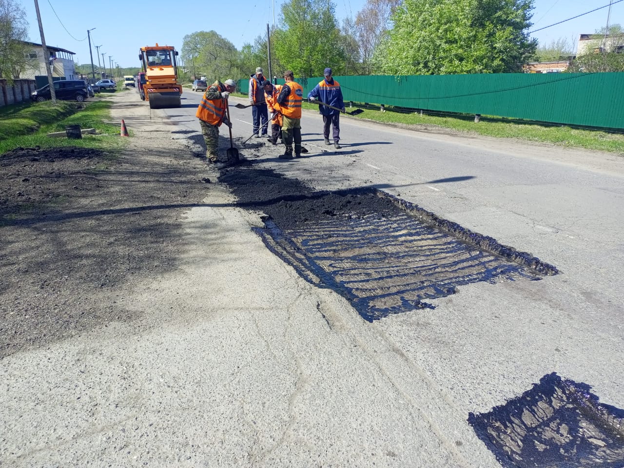 Дороги приводят в порядок